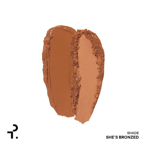 Patrick TA Major Sculpt Crème Contour & Powder Bronzer Duo | She's Bronzed (Warm Medium)
