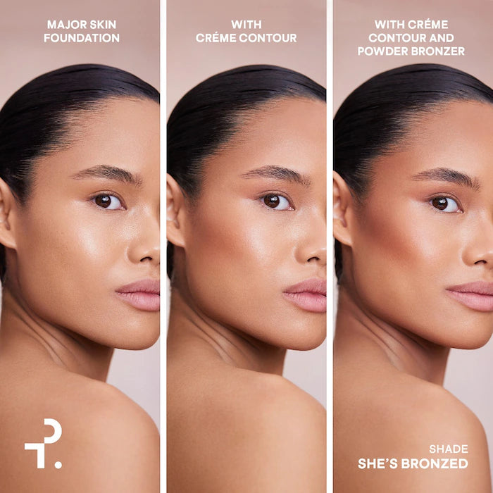 Patrick TA Major Sculpt Crème Contour & Powder Bronzer Duo | She's Bronzed (Warm Medium)