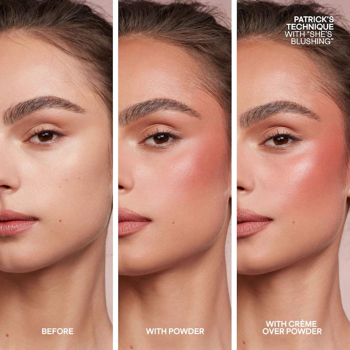 Patrick TA Major Headlines Double-Take Crème & Powder Blush | Not Too Much