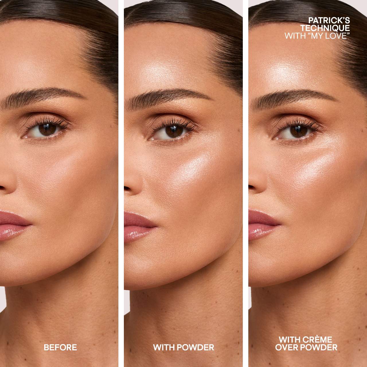Patrick TA Major Glow Crème & Powder Light Reflecting Translucent Highlighter Duo | My Love