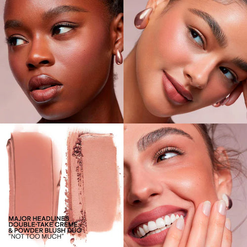 Patrick TA Major Headlines Double-Take Crème & Powder Blush | Not Too Much