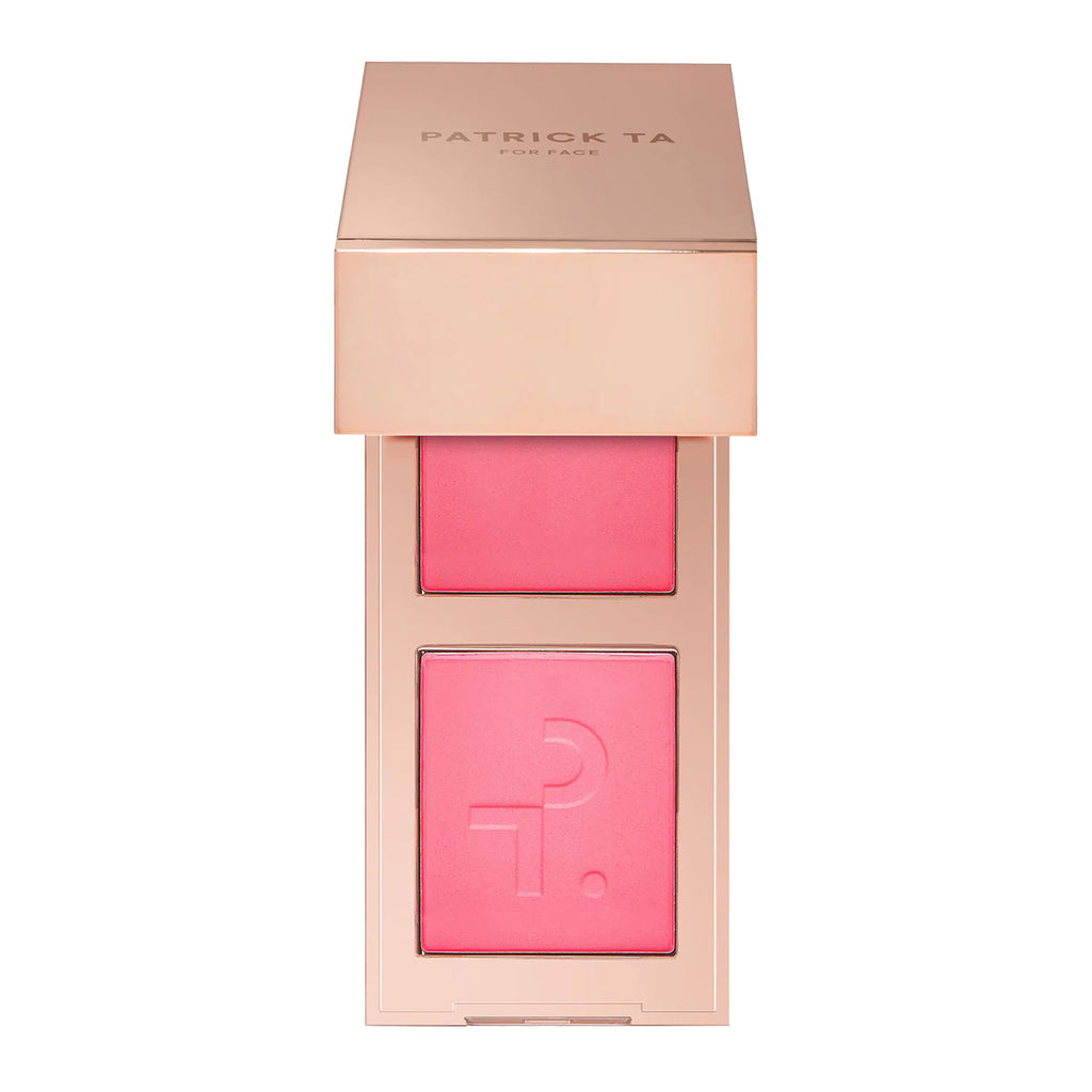 Patrick TA Mini Major Headlines Double-Take Crème & Powder Blush Duo