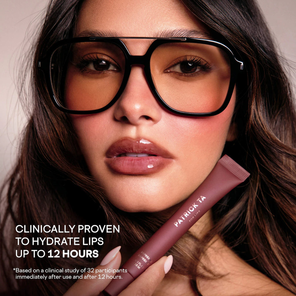 Patrick TA Major Moisture Smoothing and Hydrating Tinted Lip Balm | Espresso