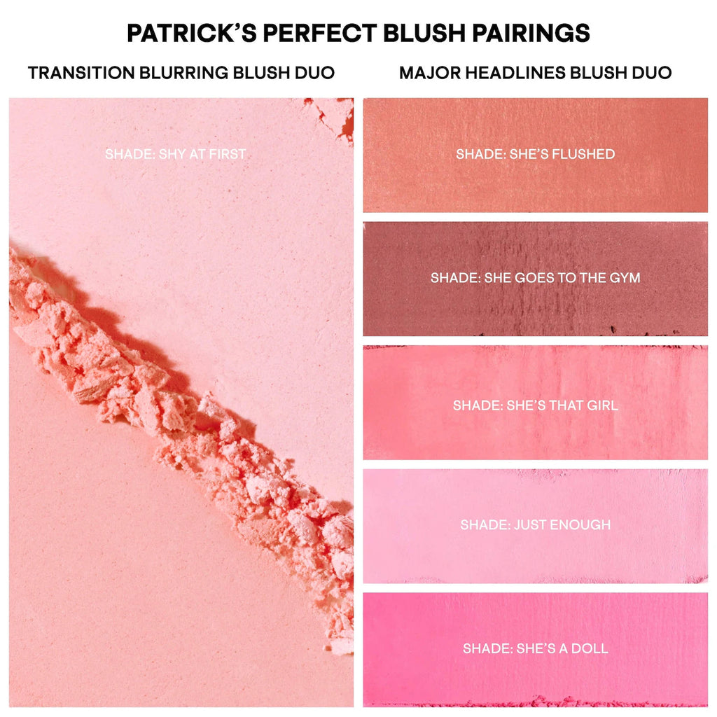 Patrick Ta Major Headlines Transition Blurring Under Eye Blush Duo | Shy At First