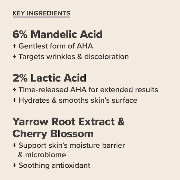 Paula's Choice Skin Perfecting 6% Mandelic Acid + 2% Lactic Acid Liquid Exfoliant 88 ml