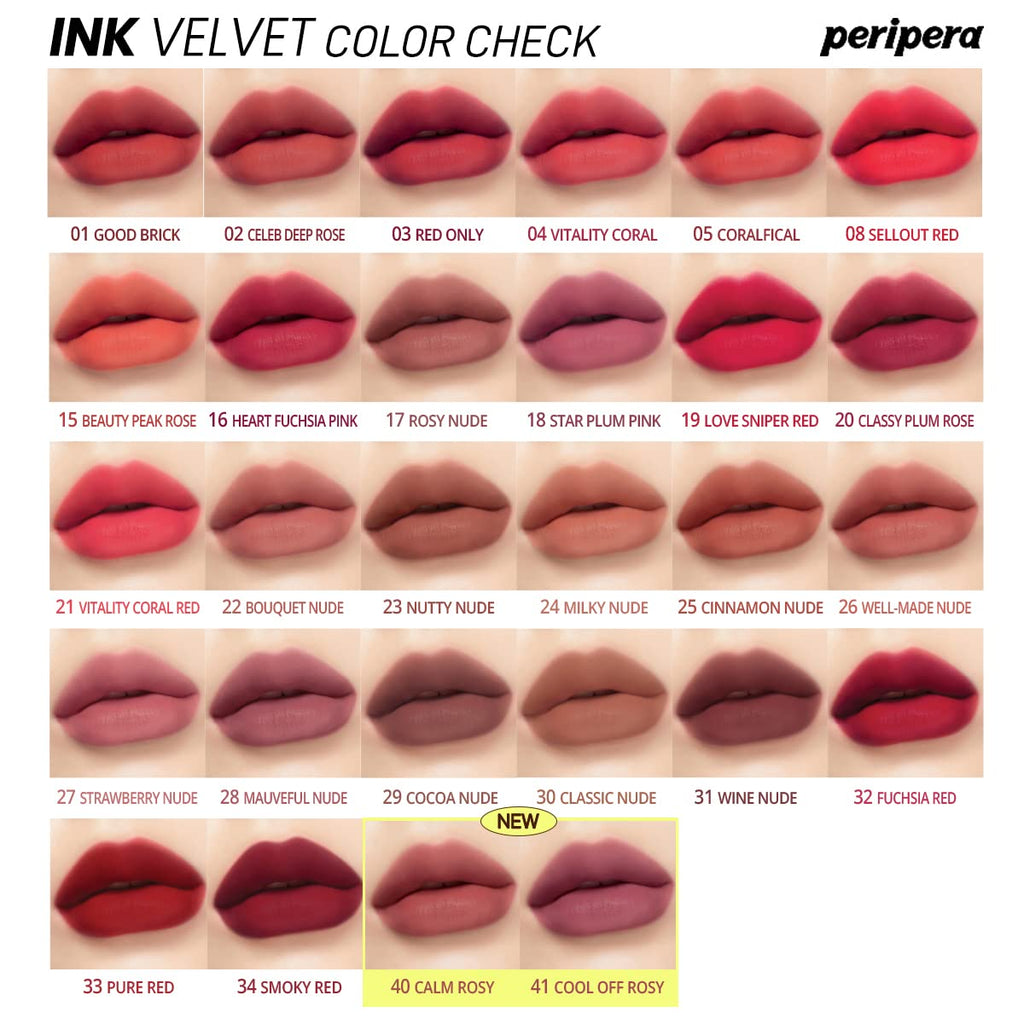 Peripera Ink Velvet | 40 Calm Rosy