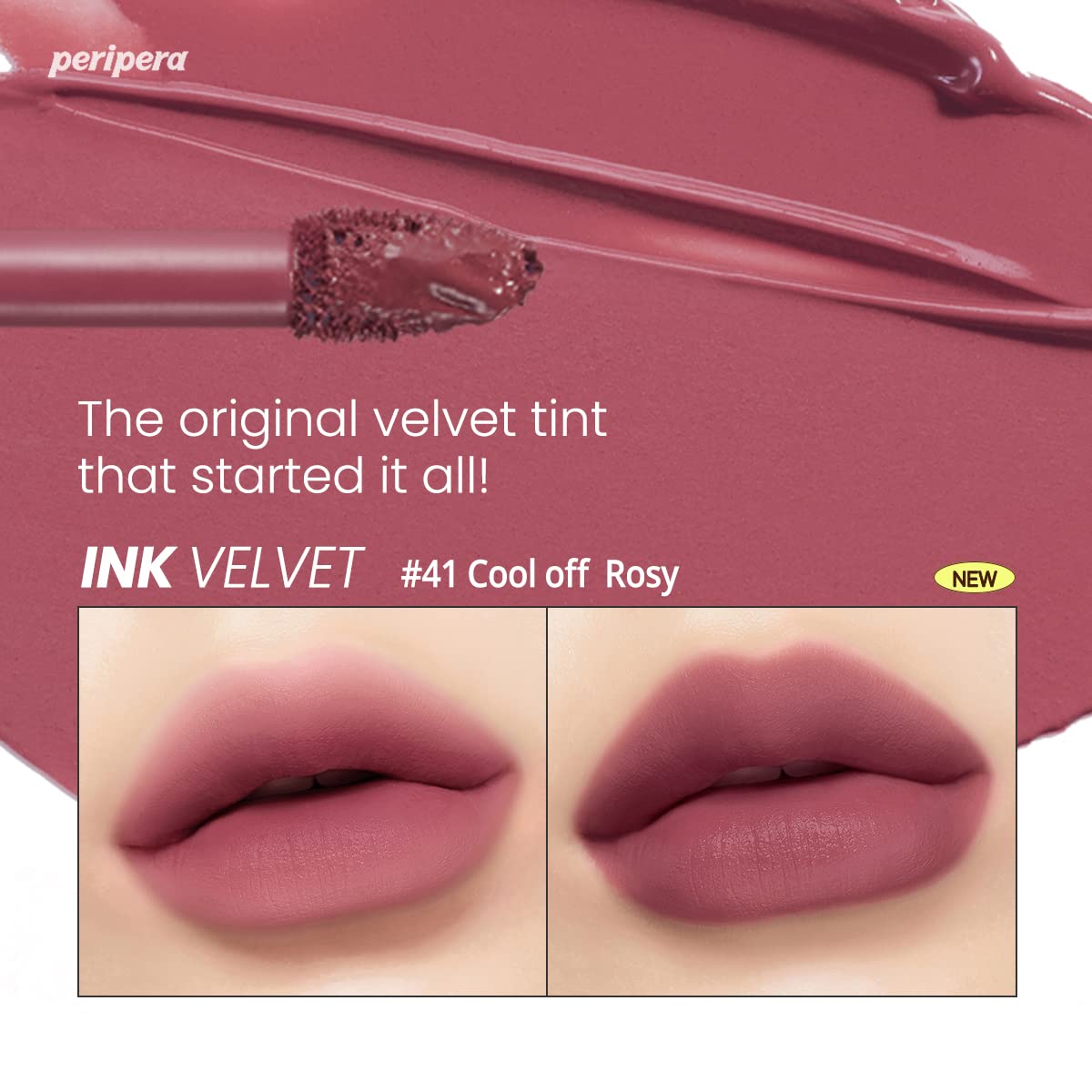 Peripera Ink Velvet | 41 Cool Off Rosy