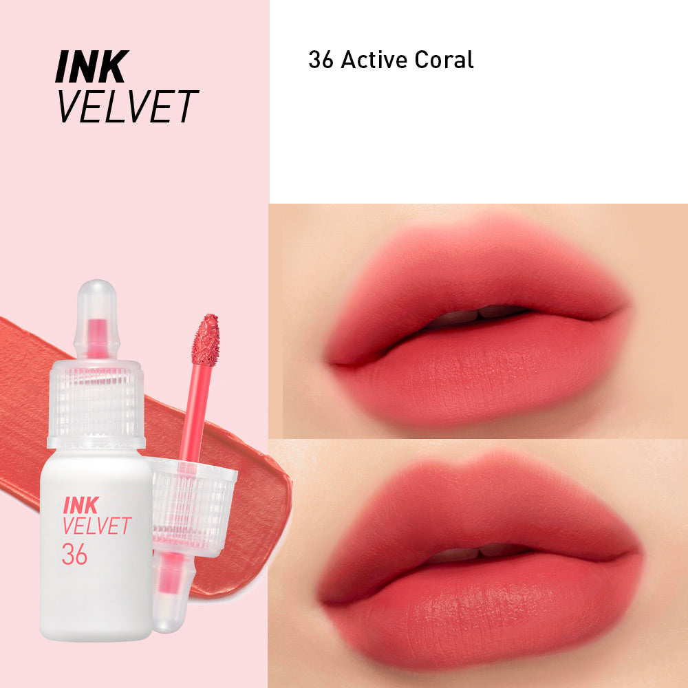Peripera Ink Velvet Weather | 36 Active Coral