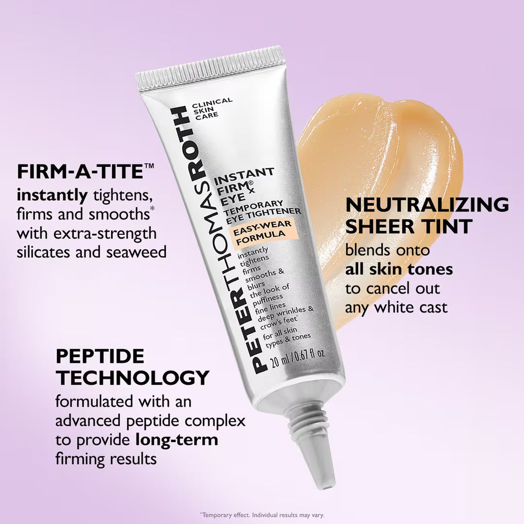 Peter Thomas Roth Instant FIRMx Eye Temporary Eye Tightener Easy-Wear Formula 20 ml / 0.67 oz