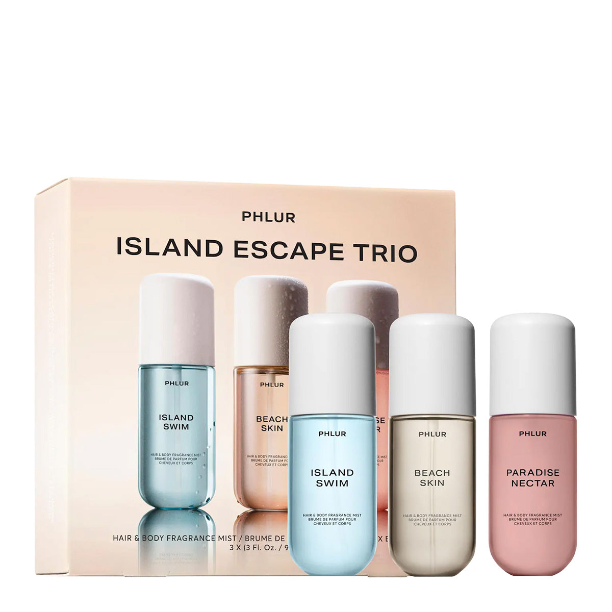 Phlur Island Escape Body Mist Trio Set