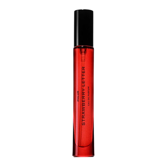 Phlur Rose Strawberry Letter Eau de Parfum Travel Spray 0.32 oz / 9.5 ml