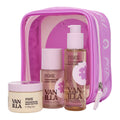Victoria's Secret Pink Let's Glow Away Shimmer Travel Set | Vanilla