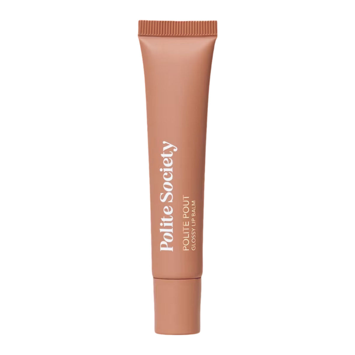 Polite Society Polite Pout Glossy Lip Balm | French Caramel