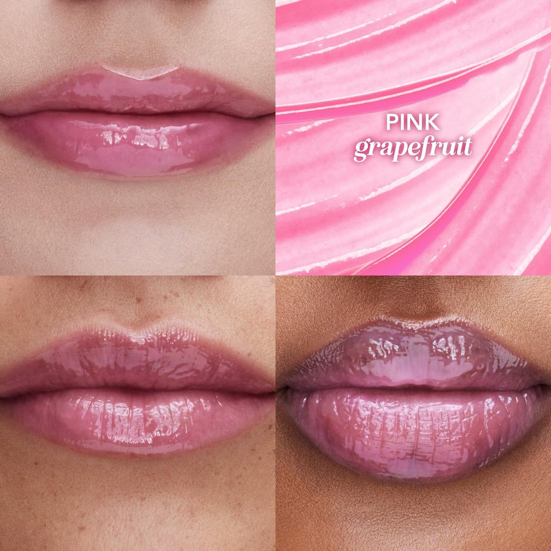 Polite Society Polite Pout Glossy Lip Balm | Pink Grapefruit