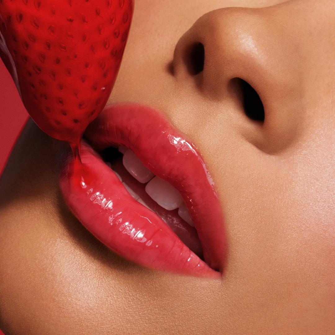 Polite Society Polite Pout Glossy Lip Balm | Strawberry Glaze