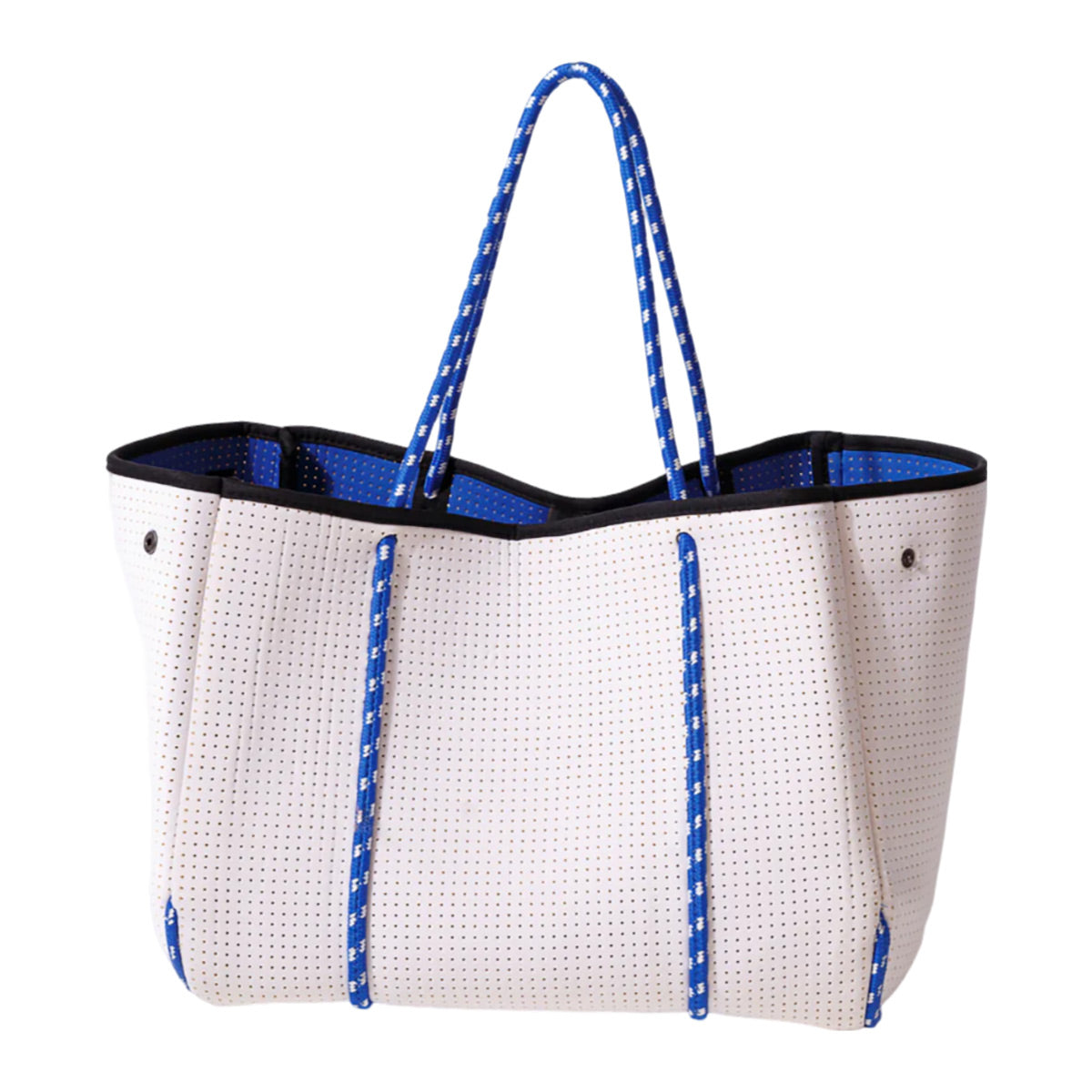 Pop Ups Brand Everyday Tote | White Blues