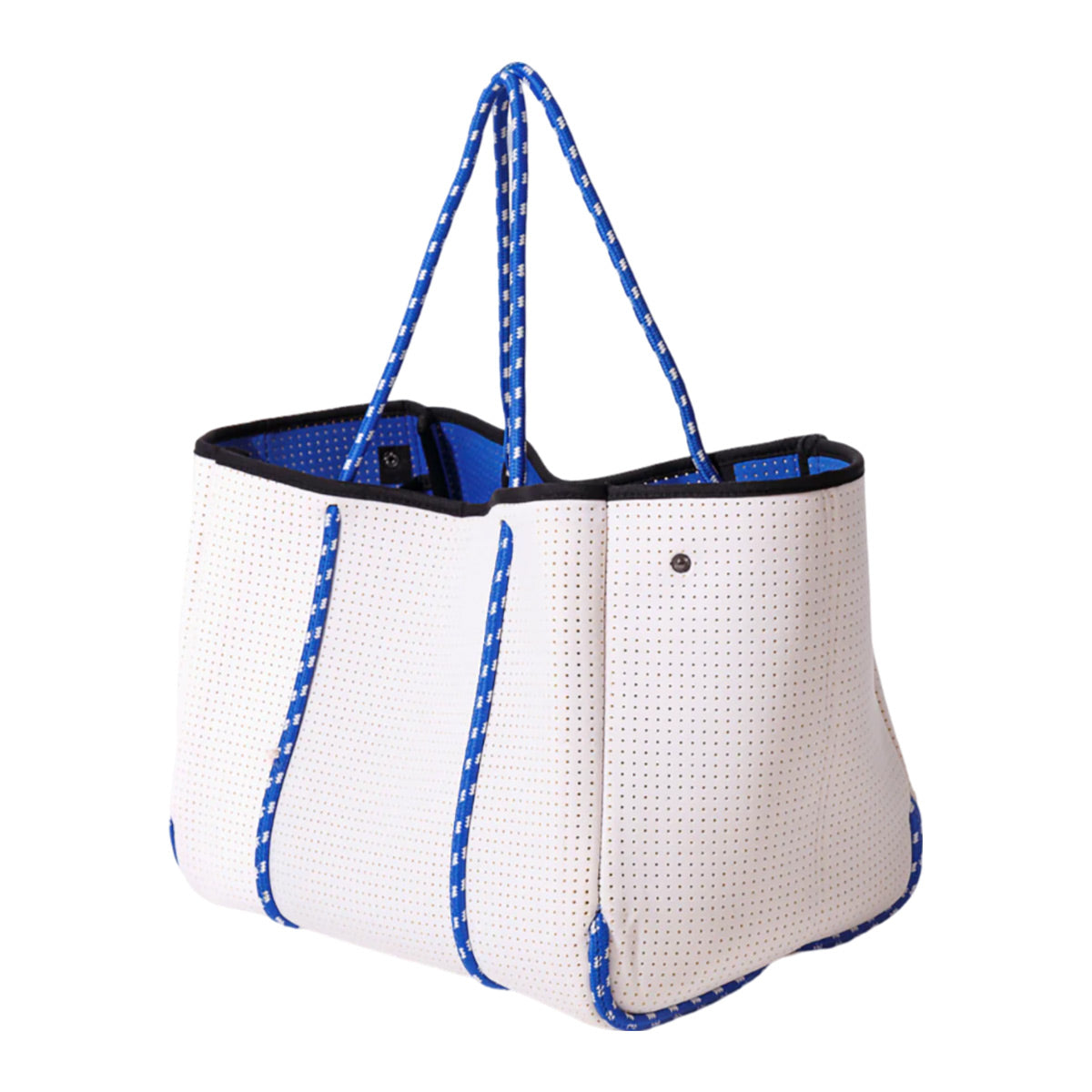 Pop Ups Brand Everyday Tote | White Blues