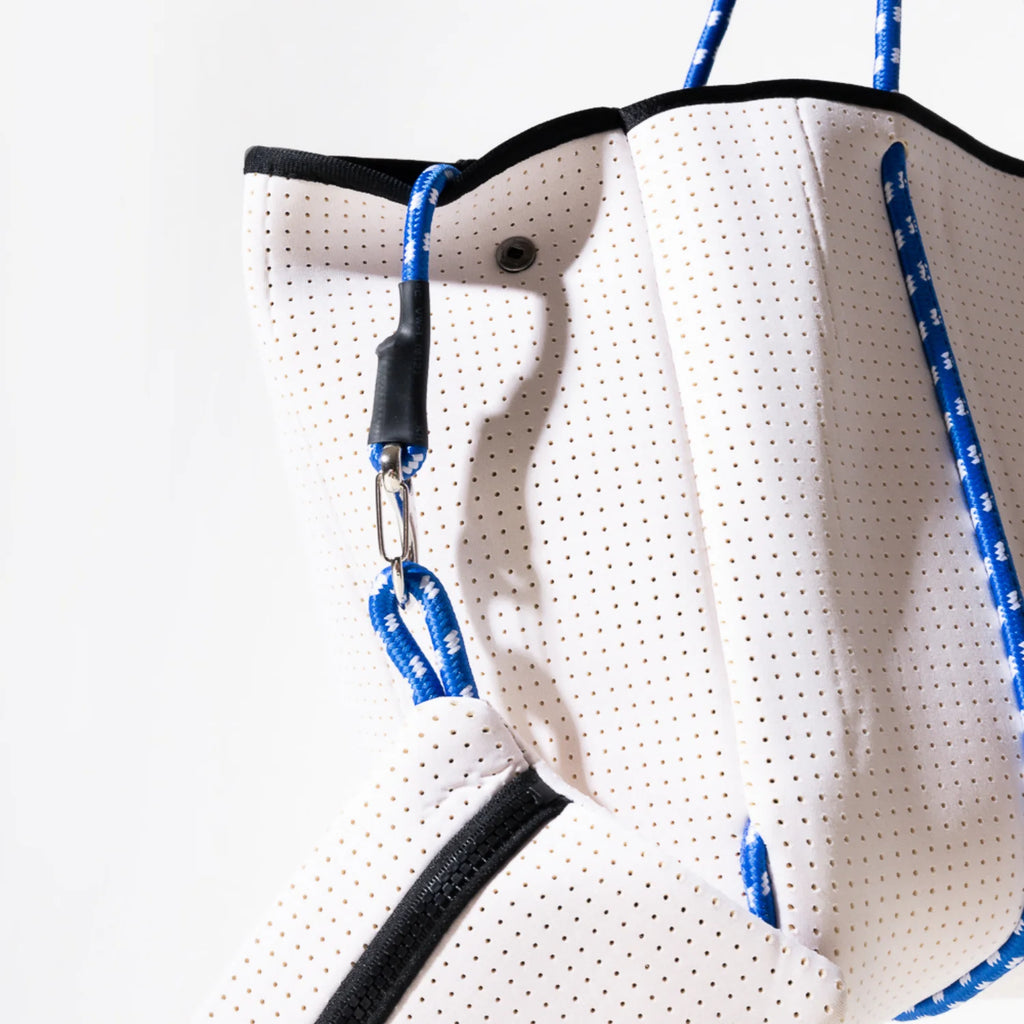 Pop Ups Brand Everyday Tote | White Blues