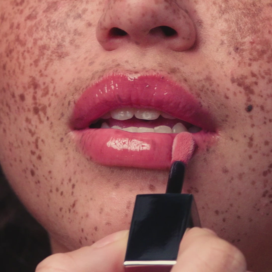 Haus Labs PhD Hybrid Lip Glaze Plumping Gloss | Guava