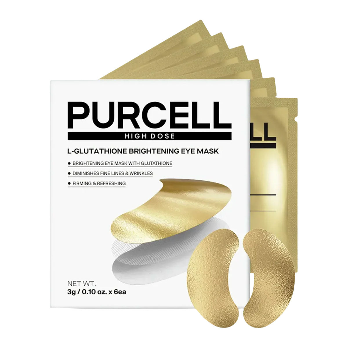 PURCELL Glutathione Brightening Eye Mask (6ea)