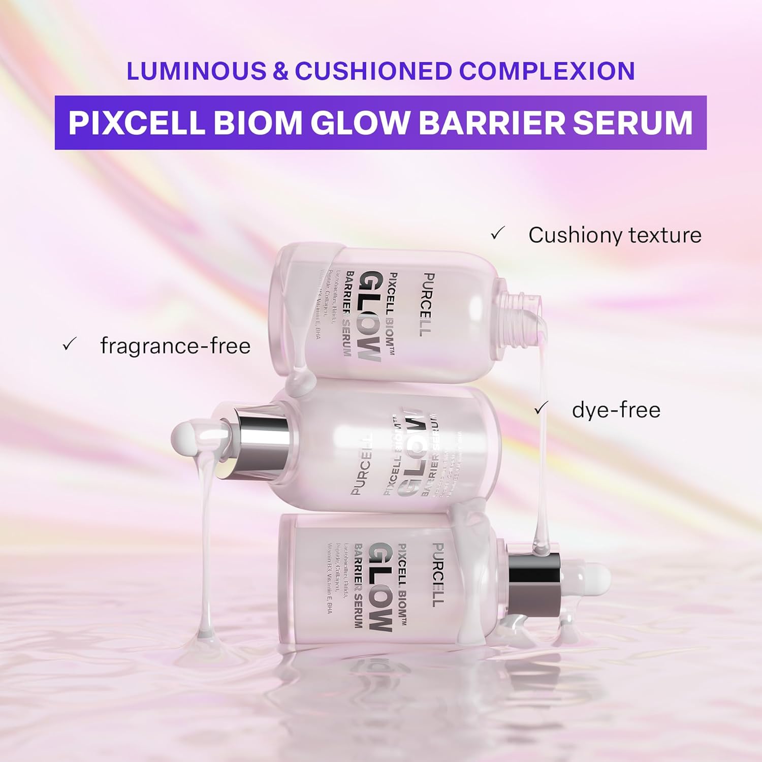 PURCELL Pixel Biome Glow Barrier Serum 50 ml