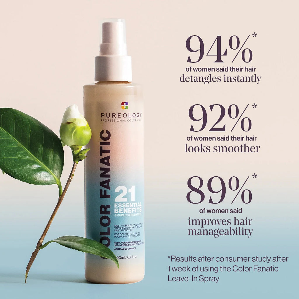 Pureology Color Fanatic Heat Protectant Leave-In Conditioner 13.5 oz / 400 ml
