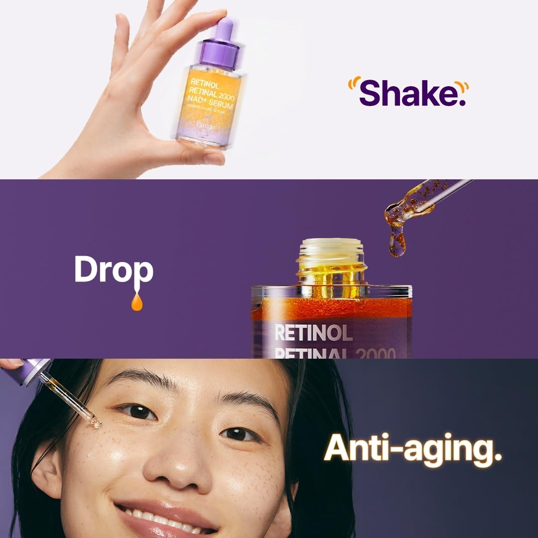 Purito Retinol + Retinal 2000 NAD+ Serum 30 ml / 1.91 oz