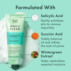 Rael Beauty Miracle Clear Exfoliating Cleanser Mini 30 ml / 1.0 oz