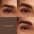 Rare Beauty Brow Harmony Flexible Lifting Gel 0.15 oz / 4.5 g | Deep Brown
