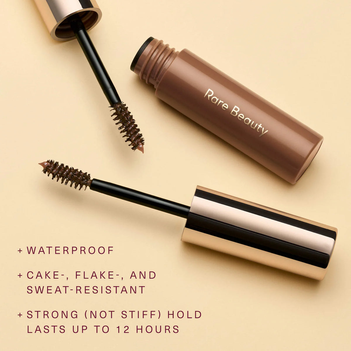 Rare Beauty Brow Harmony Flexible Lifting Gel 0.15 oz / 4.5 g | Deep Brown