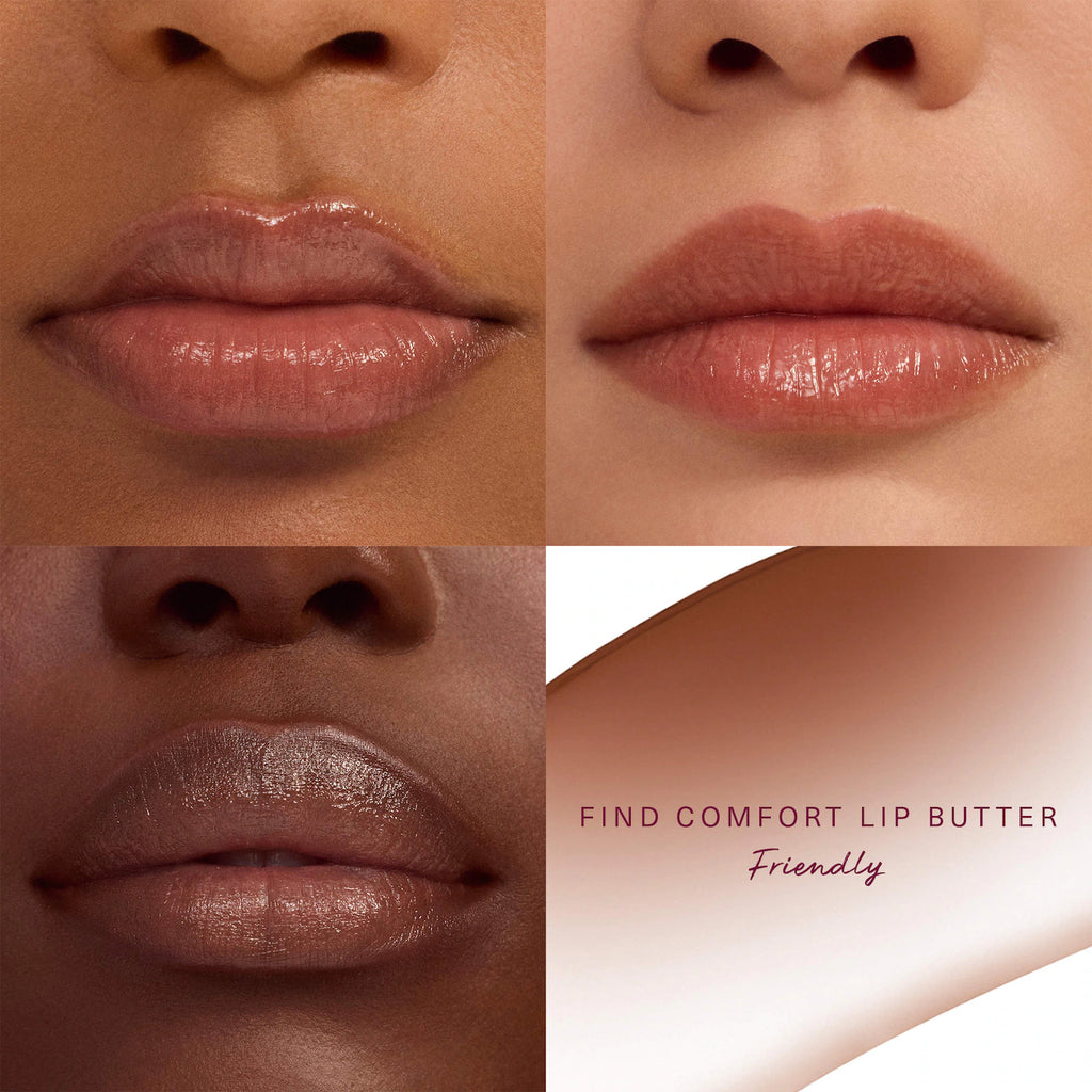 Rare Beauty Find Comfort Lip Butter Balm + Overnight Mask | Friendly