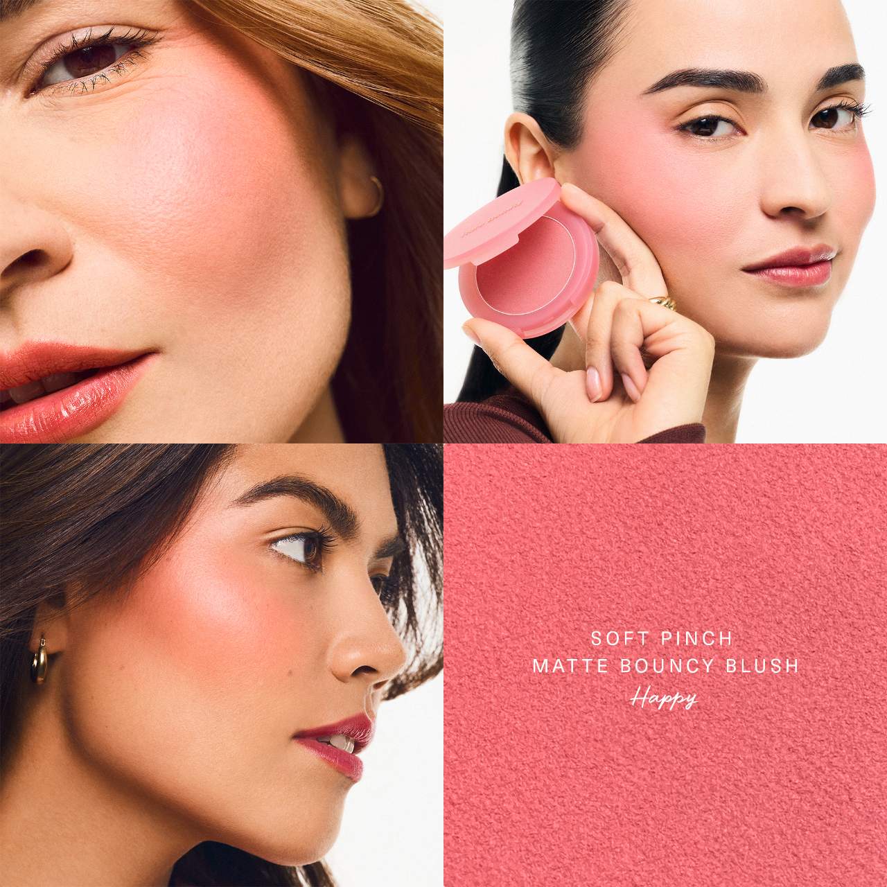 Rare Beauty Soft Pinch Matte Bouncy Blush | Happy