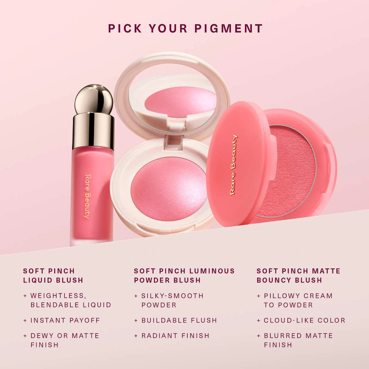 Rare Beauty Soft Pinch Matte Bouncy Blush | Hope