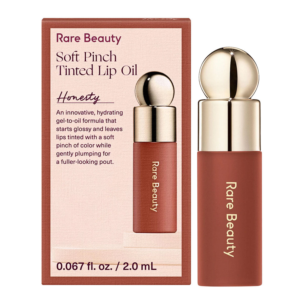 Rare Beauty Soft Pinch Tinted Lip Oil Mini 0.067 oz / 2.0 ml | Honesty