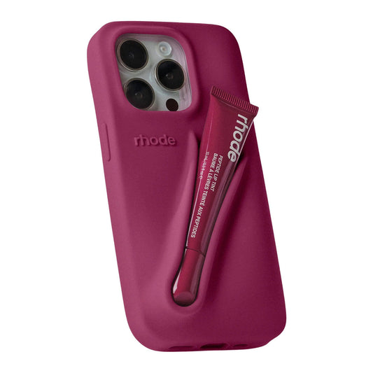 RB Fall Lip Case Compatible with iPhone 15 Pro | Raspberry Jelly