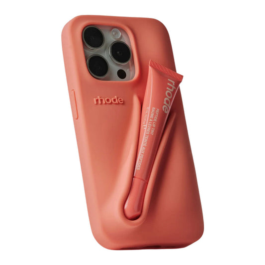 RB Summer Lip Case Compatible with iPhone 15 Pro Max | Peach Pit