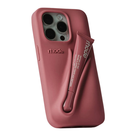 RB Summer Lip Case Compatible with iPhone 14 Pro | Salty Tan