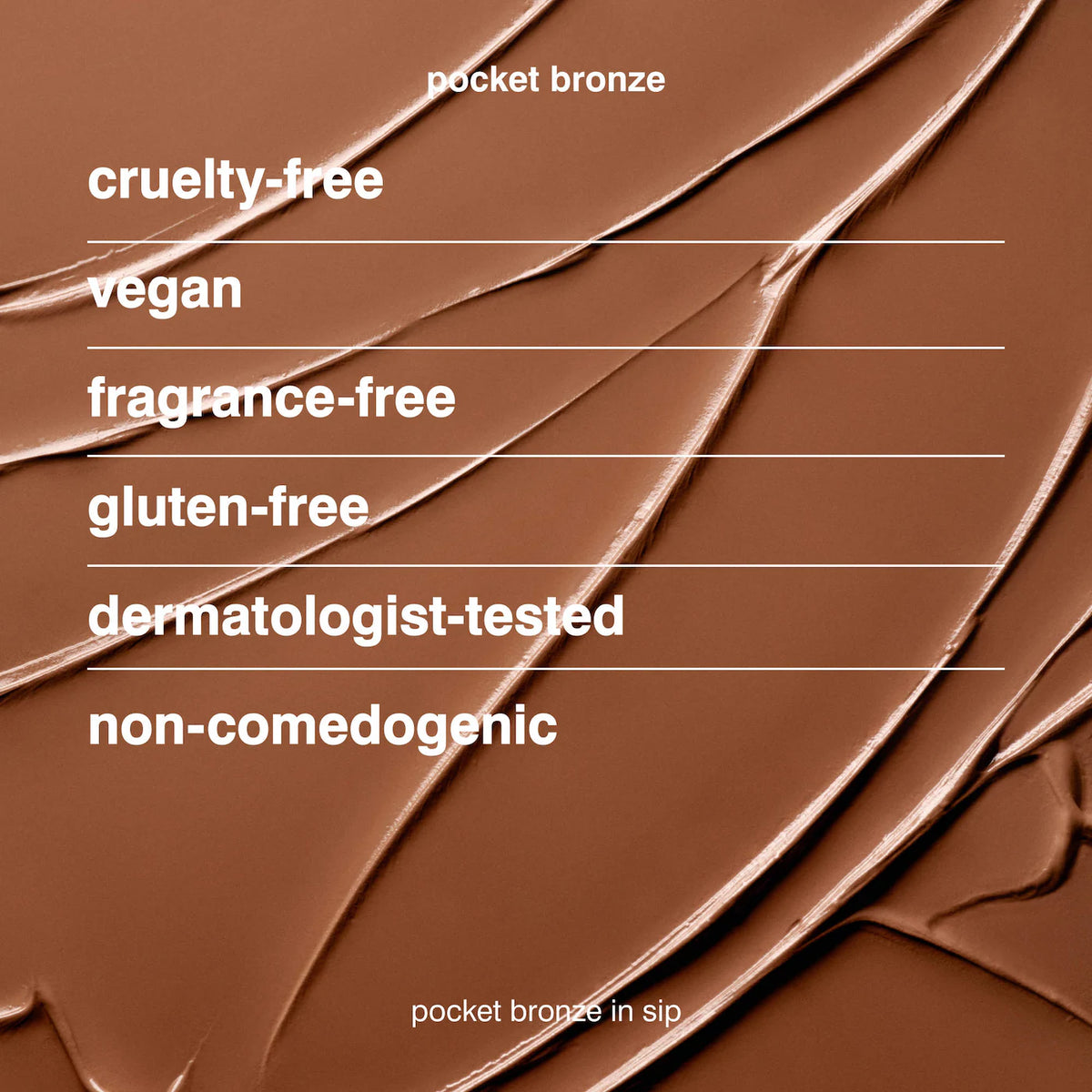 RB Pocket Bronze Long-Wearing Cream Bronzer | Sip