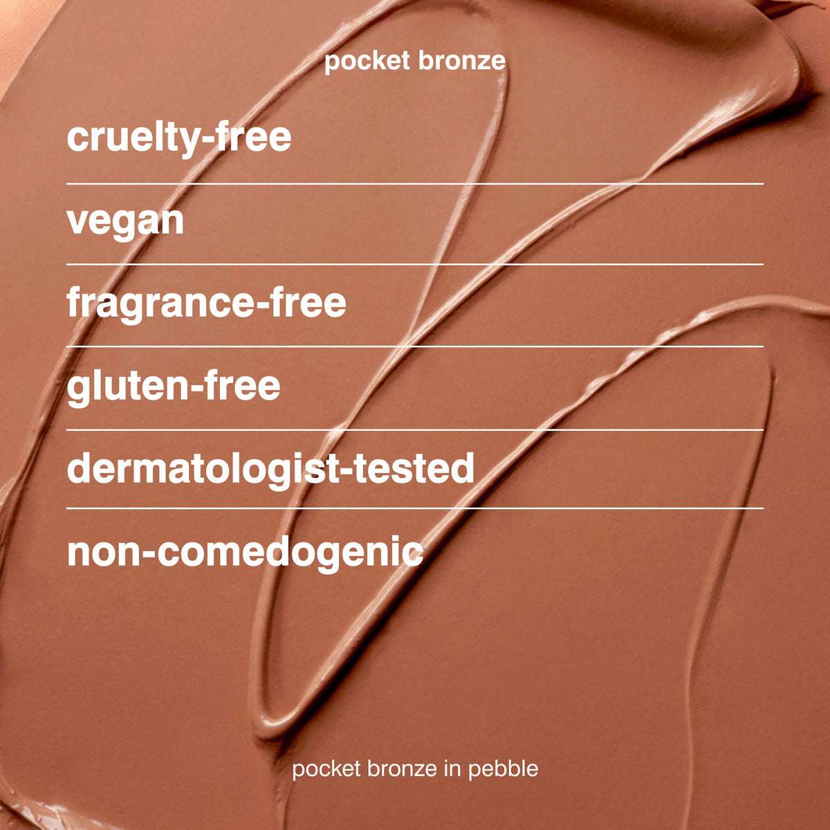 RB Pocket Bronze Long-Wearing Cream Bronzer | Pebble