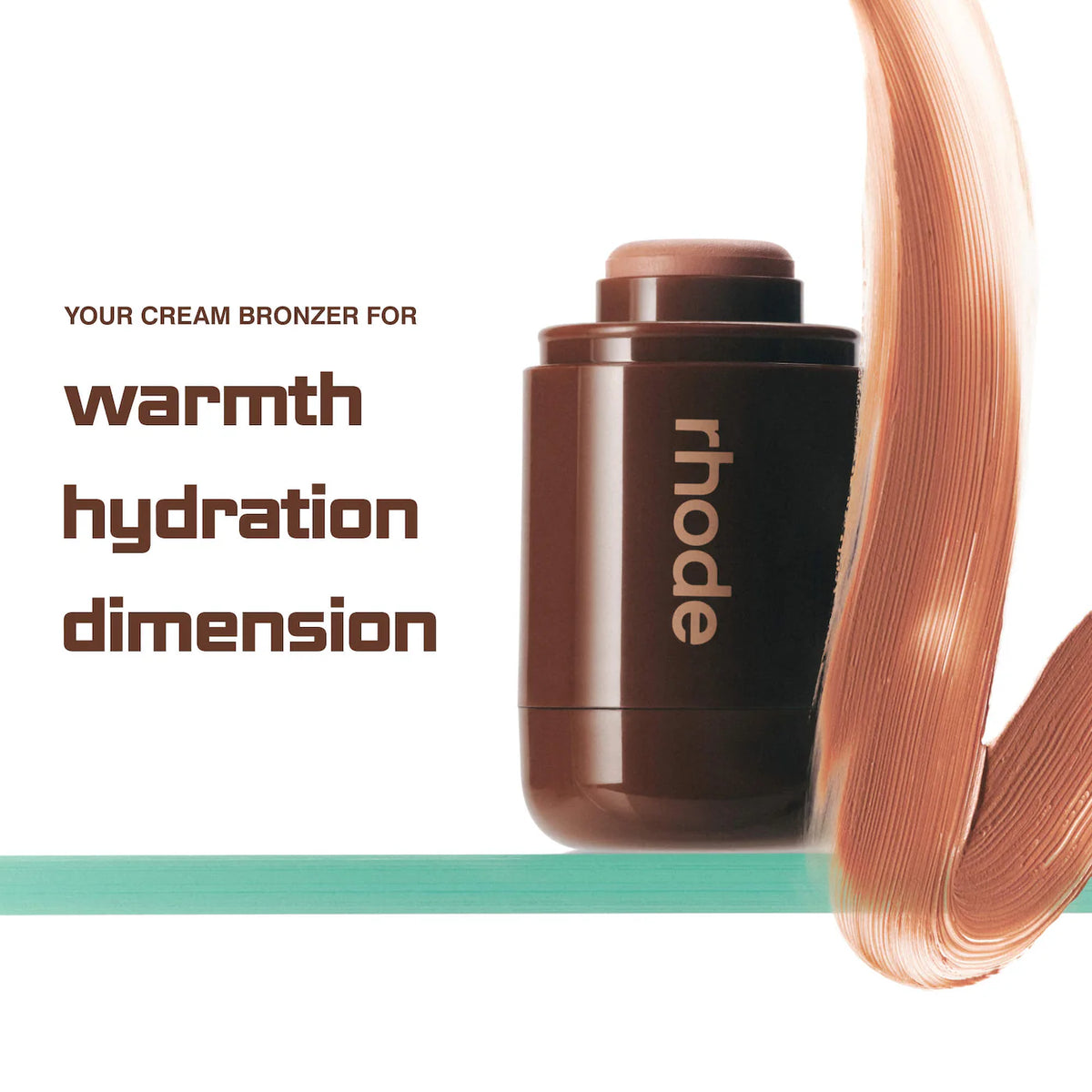 RB Pocket Bronze Long-Wearing Cream Bronzer | Pebble