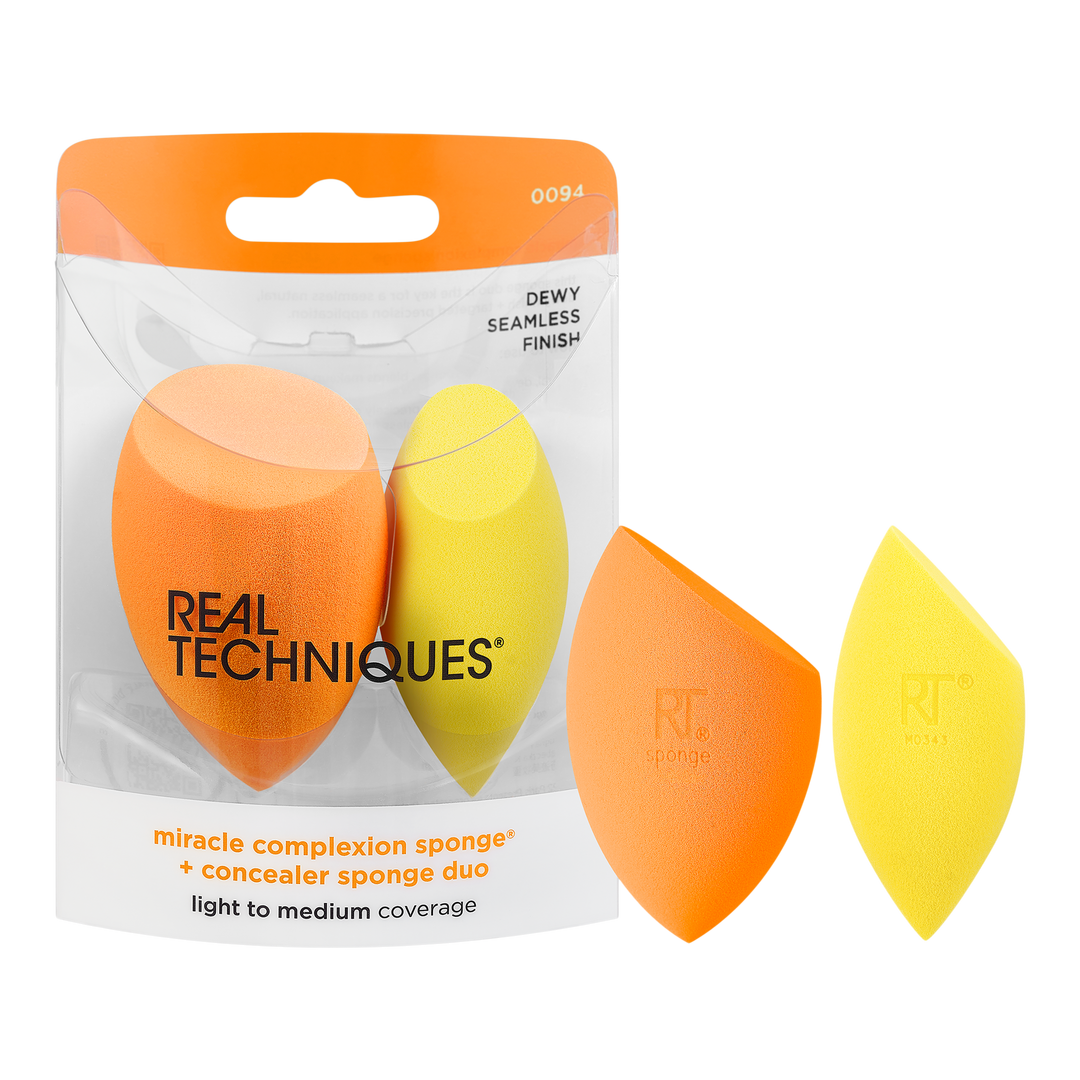 Real Techniques Miracle Complexion Sponge + Concealer Sponge Duo