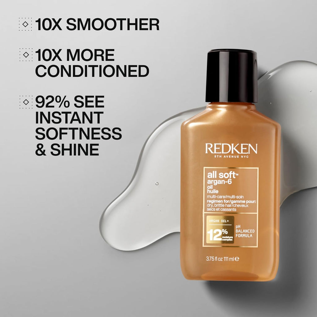 Redken All Soft Argan-6 Oil Treatment For Dry Hair 111 ml / 3.7 oz