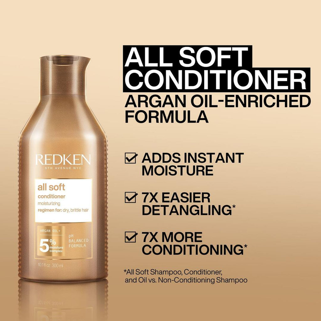 Redken All Soft Conditioner 300 ml / 10.1 oz