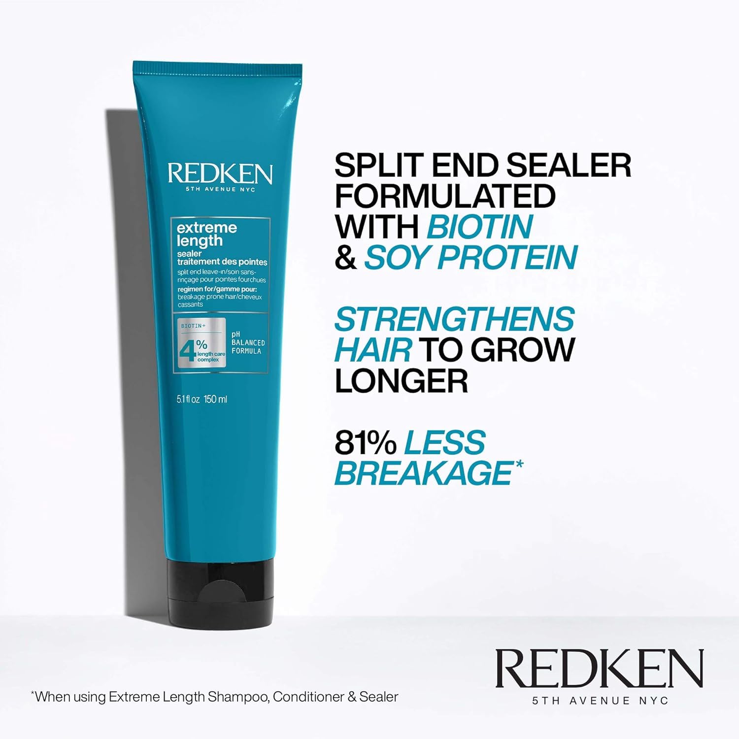 Redken Extreme Length Sealer Split End Leave-In 150 ml / 5.1 oz