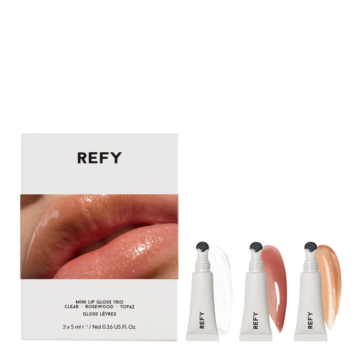 REFY Mini Lip Gloss Trio Gift Set