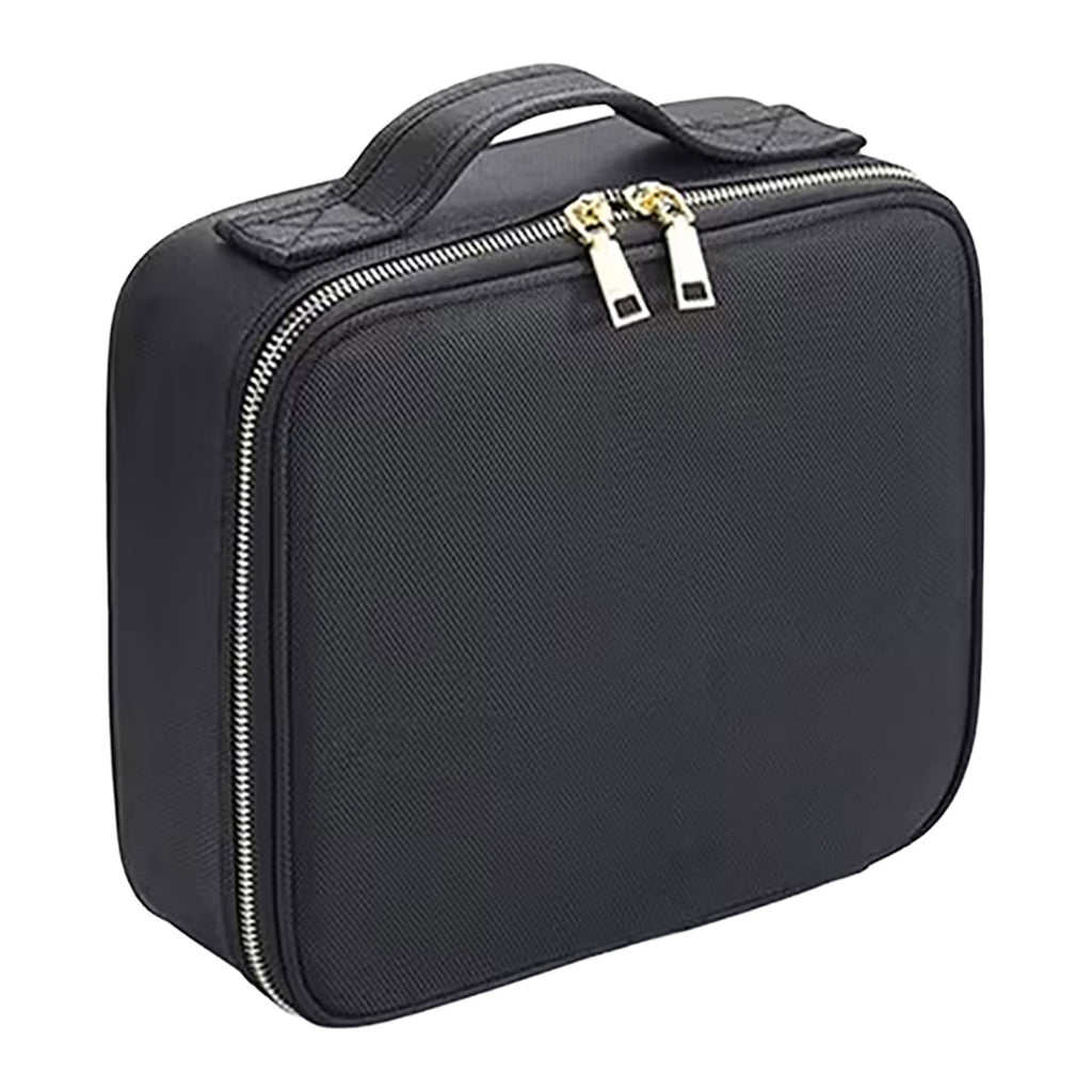 Relavel Large Travel Makeup Train Case | Black