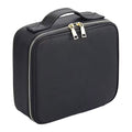 Relavel Large Travel Makeup Train Case | Black