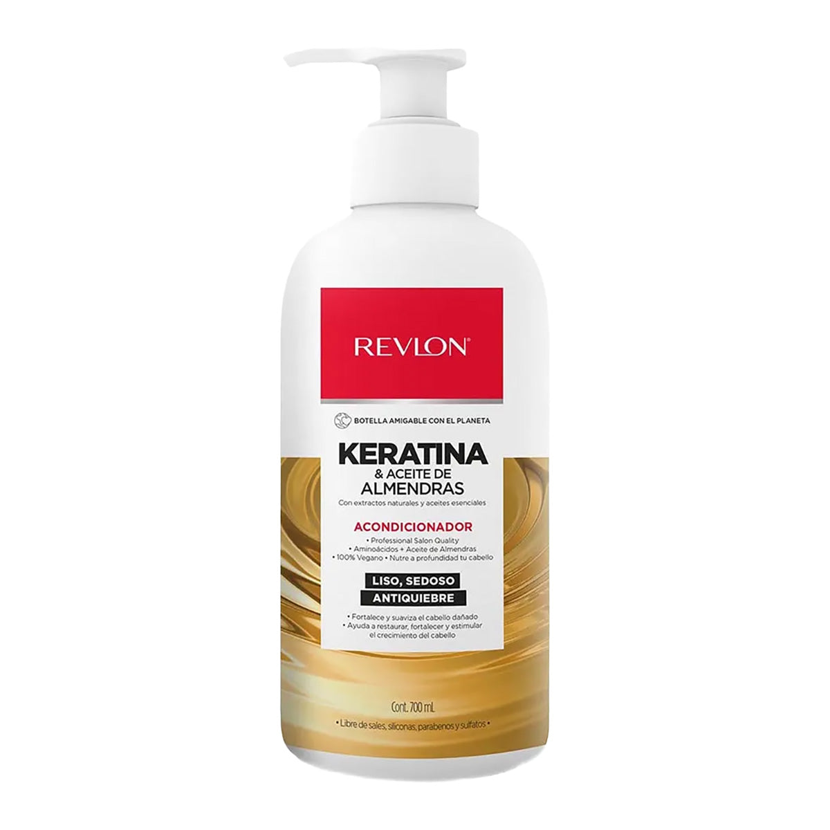 Revlon Acondicionador Keratina & Aceite de Almendras 700 ml / 24 oz