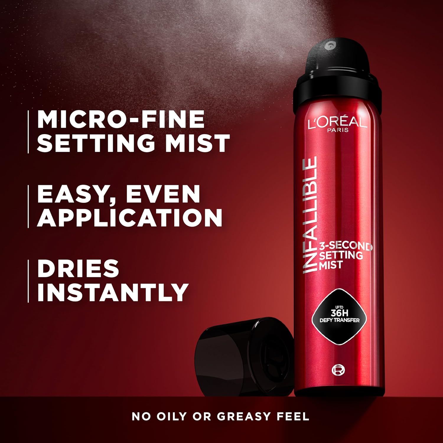 L'Oreal Infallible Microfine Mist 3-Second Setting Spray 50 g / 1.76 oz
