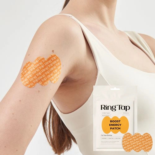 RingTap Boost Energy Patch for Fatigue Support (10 Parches)